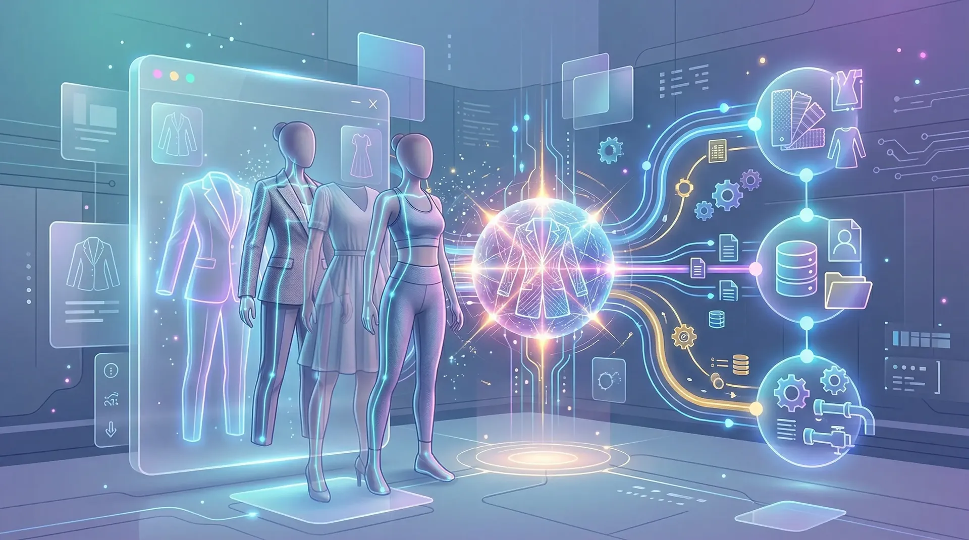 AI virtual try on system with fashion image generation using computer vision and diffusion models OrcaMinds