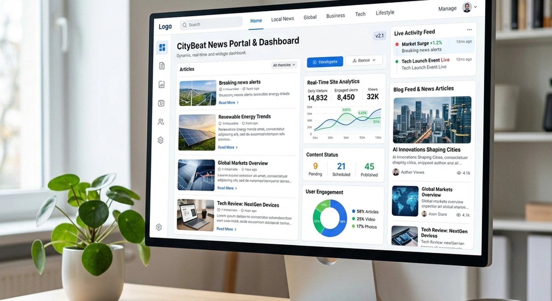OrcaMinds Dynamic Website Development Services