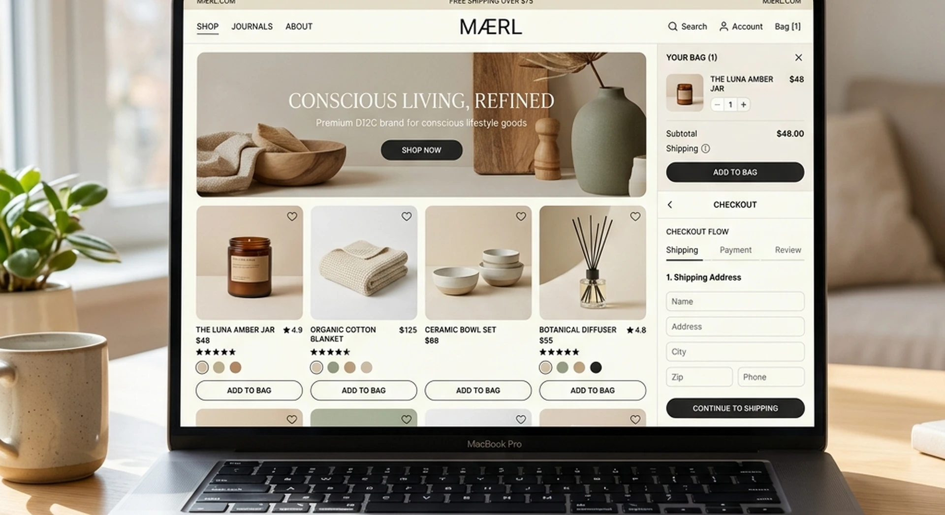 OrcaMinds E-Commerce Website Development Services